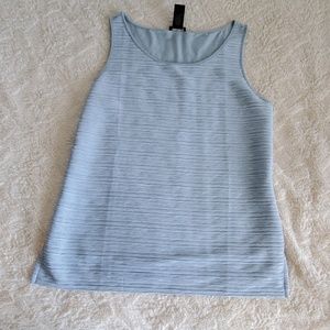 Tank top with ribbed/ruched detail.